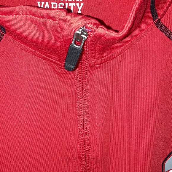 Ohio State red 1/4 zip long sleeve size L - Picture 4 of 10